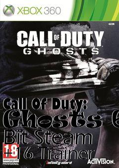 Box art for Call
Of Duty: Ghosts 64 Bit Steam +16 Trainer