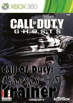 Box art for Call
Of Duty: Ghosts +8 Trainer