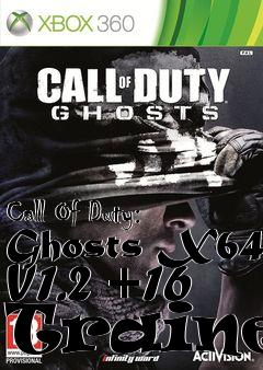 Box art for Call
Of Duty: Ghosts X64 V1.2 +16 Trainer