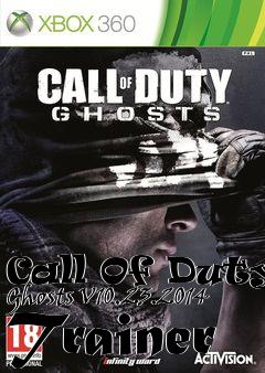 Box art for Call
Of Duty: Ghosts V10.23.2014 Trainer