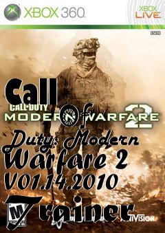 Box art for Call
            Of Duty: Modern Warfare 2 V01.14.2010 Trainer