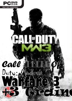 Box art for Call
						Of Duty: Modern Warfare 3 +3 Trainer