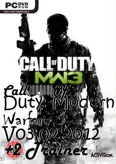 Box art for Call
						Of Duty: Modern Warfare 3 V03.02.2012 +2 Trainer