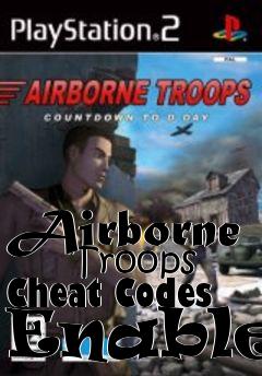 Box art for Airborne
      Troops Cheat Codes Enabler