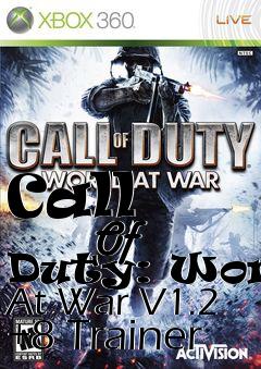 Box art for Call
            Of Duty: World At War V1.2 +8 Trainer