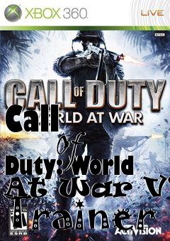 Box art for Call
            Of Duty: World At War V1.6 Trainer