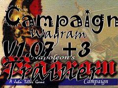 Box art for Campaign
        Wagram V1.07 +3 Trainer