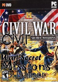 Box art for Civil
            War: Secret Missions +5 Trainer