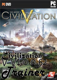 Box art for Civilization
V V1.0.0.62 Trainer