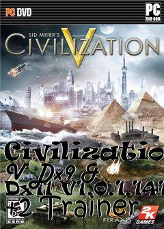 Box art for Civilization
V Dx9 & Dx11 V1.0.1.141 +2 Trainer