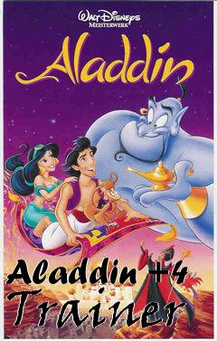 Box art for Aladdin +4 Trainer