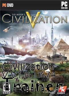 Box art for Civilization
V V1.0.1.674 Trainer