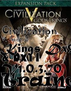 Box art for Civilization
V: Gods & Kings Dx9 & Dx11 V1.0.3.70 Trainer