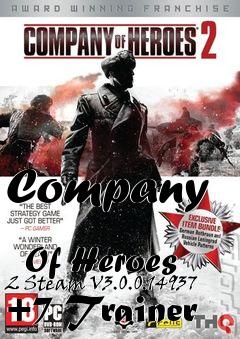 Box art for Company
            Of Heroes 2 Steam V3.0.0.14937 +7 Trainer