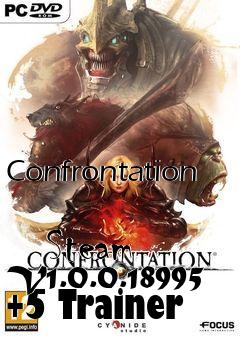 Box art for Confrontation
            Steam V1.0.0.18995 +5 Trainer