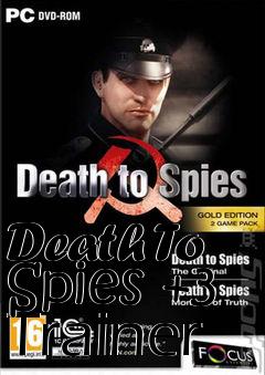 Box art for Death
To Spies +3 Trainer