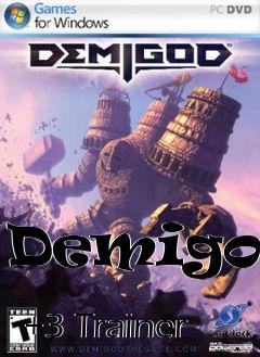 Box art for Demigod
            +3 Trainer