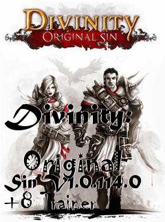 Box art for Divinity:
            Original Sin V1.0.114.0 +8 Trainer