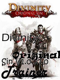 Box art for Divinity:
            Original Sin V1.0.72.0 Trainer