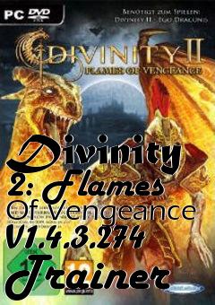 Box art for Divinity
2: Flames Of Vengeance V1.4.3.274 Trainer