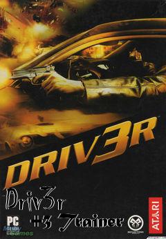 Box art for Driv3r
      +3 Trainer