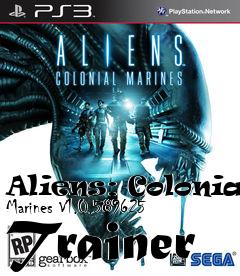 Box art for Aliens:
Colonial Marines V1.0.589625 Trainer