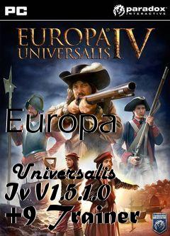 Box art for Europa
            Universalis Iv V1.5.1.0 +9 Trainer