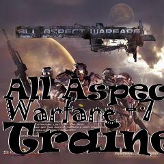 Box art for All
Aspect Warfare +7 Trainer