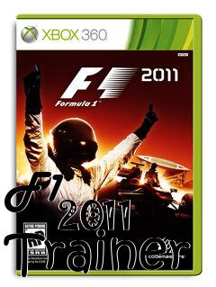 Box art for F1
            2011 Trainer