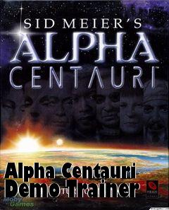 Box art for Alpha Centauri Demo Trainer