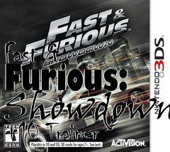 Box art for Fast
& Furious: Showdown +10 Trainer