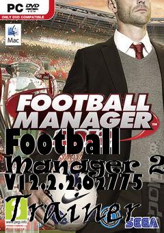 Box art for Football
Manager 2012 V12.2.2.62775 Trainer