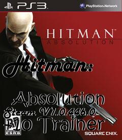 Box art for Hitman:
            Absolution Steam V1.0.446.0 +10 Trainer