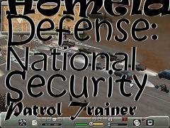 Box art for Homeland
Defense: National Security Patrol Trainer