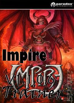 Box art for Impire
            V1.1.0.6 Trainer