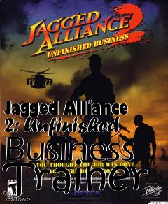 Box art for Jagged
Alliance 2: Unfinished Business Trainer