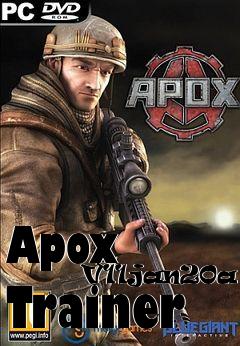 Box art for Apox
            V11jan20a Trainer