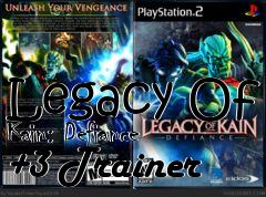 Box art for Legacy
Of Kain: Defiance +3 Trainer