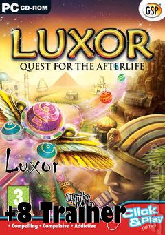 Box art for Luxor
            +8 Trainer