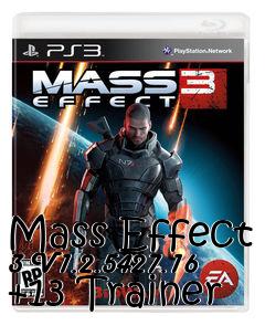 Box art for Mass
Effect 3 V1.2.5427.16 +13 Trainer