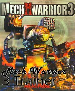 Box art for Mech
Warrior 3 Trainer