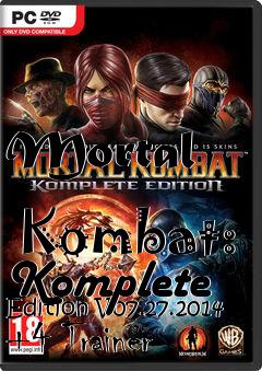 Box art for Mortal
            Kombat: Komplete Edition V07.27.2014 +4 Trainer