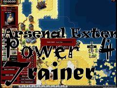 Box art for Arsenal Extended Power +4 Trainer