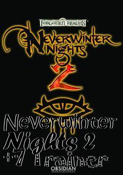 Box art for Neverwinter
Nights 2 +7 Trainer