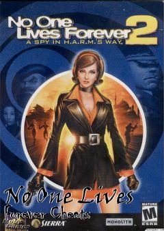 Box art for No
One Lives Forever Cheats