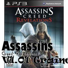 Box art for Assassins
Creed: Revelations V1.01 Trainer