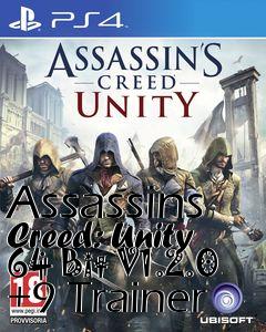 Box art for Assassins
Creed: Unity 64 Bit V1.2.0 +9 Trainer