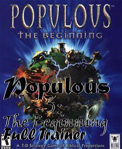 Box art for Populous
      3: The Beginning Full Trainer