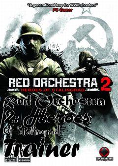 Box art for Red
Orchestra 2: Heroes Of Stalingrad Trainer