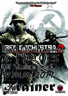 Box art for Red
Orchestra 2: Heroes Of Stalingrad V10.07.2011 Trainer